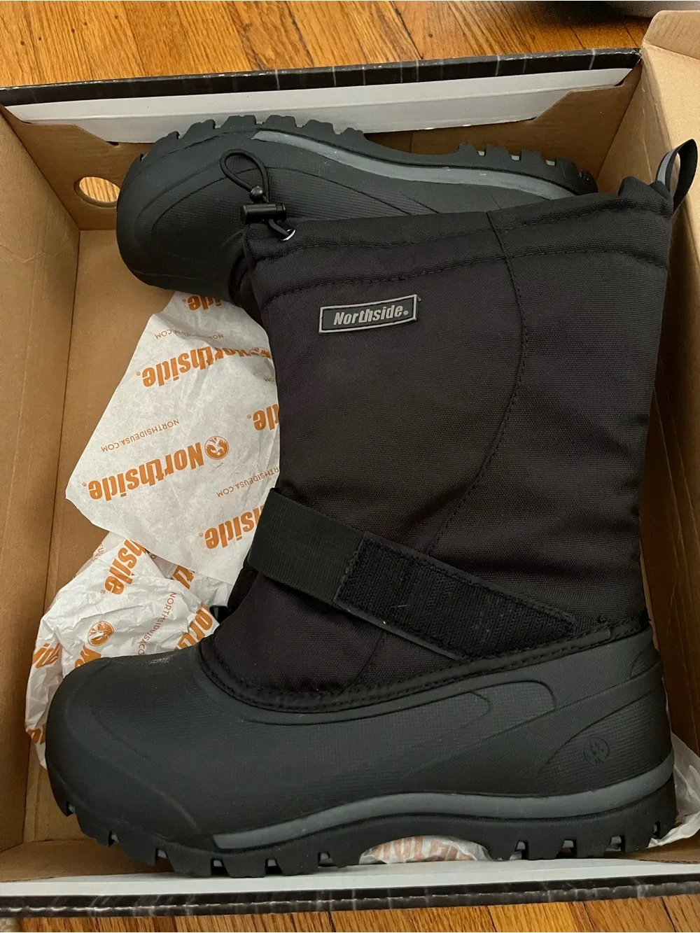 NWT: northside Men’s Alberta polar 2 Insulated Snow Boots with Hook-and-Loop